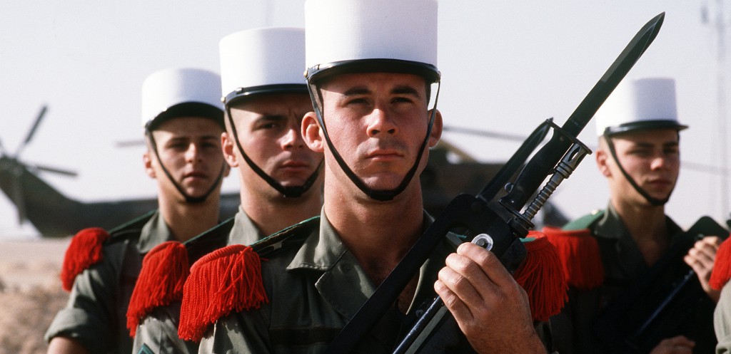 alistarse legión extranjera